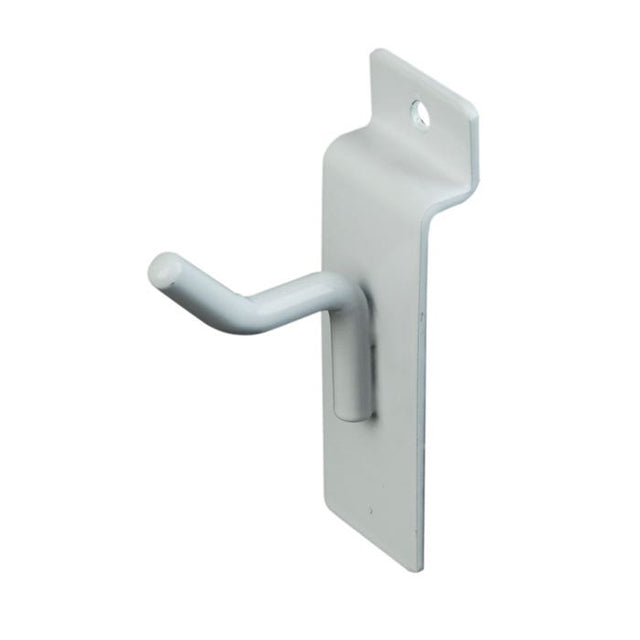 Slatwall Hook - White
