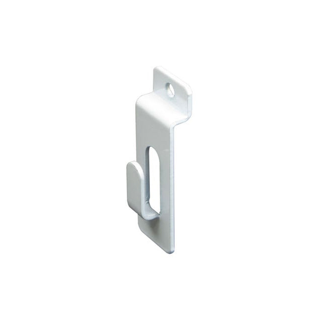 Slatwall Hook - White