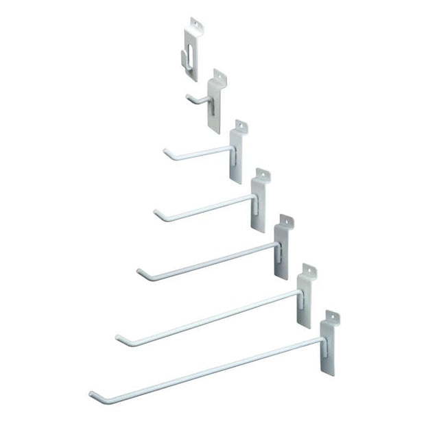 Slatwall Hook - White