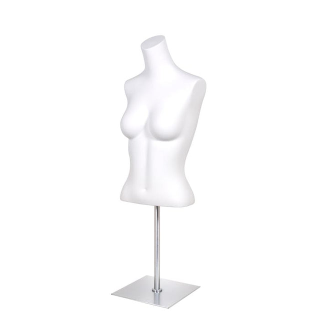 Female Torso Form With Base