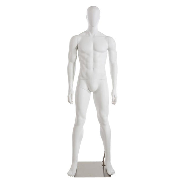 Fit Male Collection - Pose 1 - Facing STRAIGHT, Oval Head