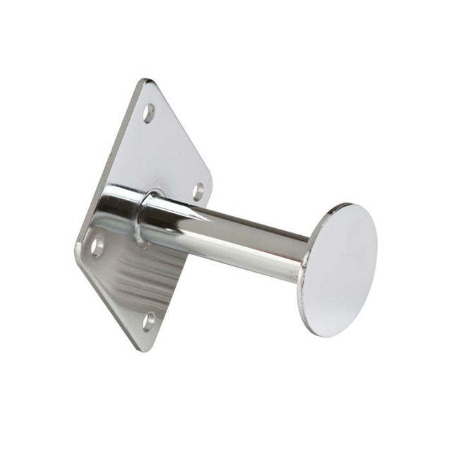3"L Dressing Room Hook W/ Disk End - Chrome