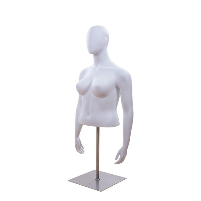 Plus Sized Female Mannequin Torso Forms With Base