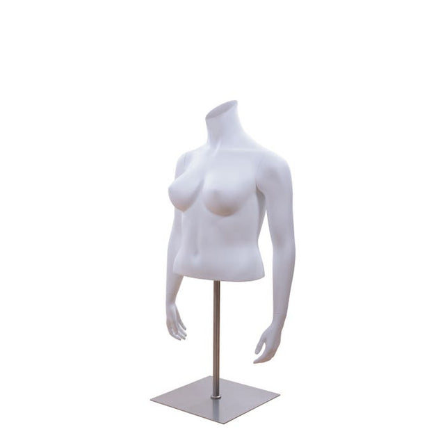 Plus Sized Female Mannequin Torso Forms With Base