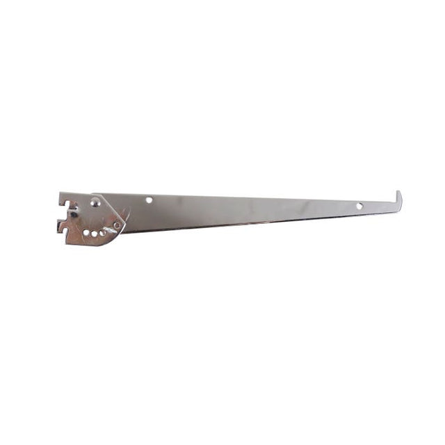 Tap-in Adjustable Angle Shelf Bracket for the President Line - Chrome