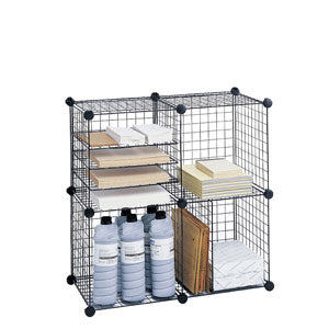 Grilles de rangement recouvertes d'époxy