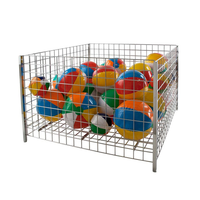 48" Square Grid Dump Bin