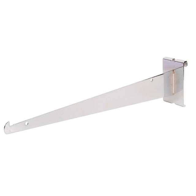 Shelf Brackets for Grid Panel - Chrome