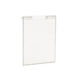 ACRYLIC SIGN HOLDERS FOR SLATWALL OR GRIDWALL
