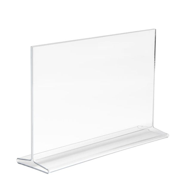 Acrylic Top Load Sign Holders for Counter Tops