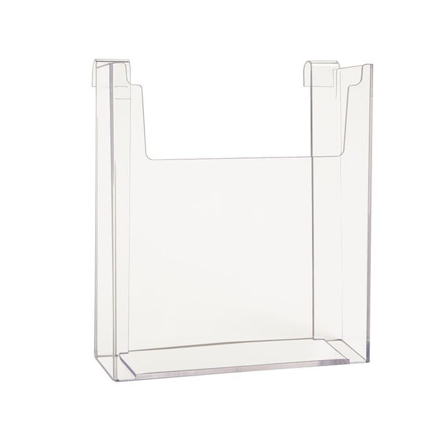 8-1/2"W X 11"H Literature Holder for Grid Panels - Styrene