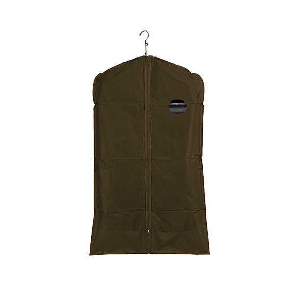 Zippered Garment Covers - 40" Long - 3-GAUGE Peva Vinyl With Taffeta Finish