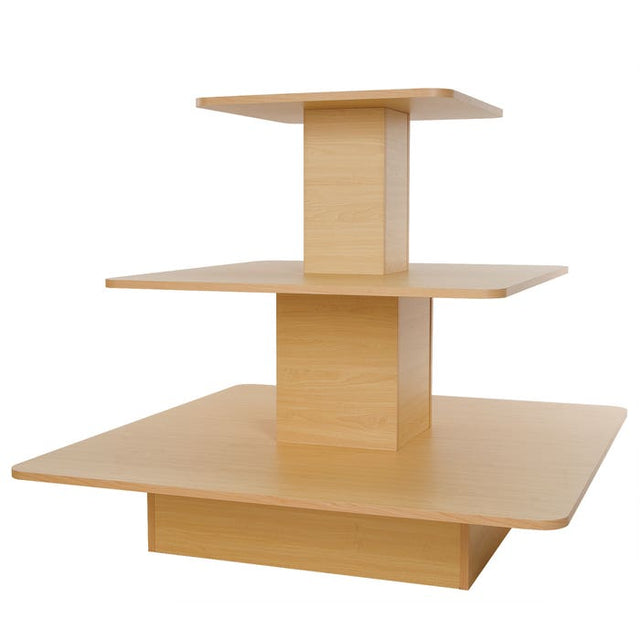 3-TIER Melamine Square Table