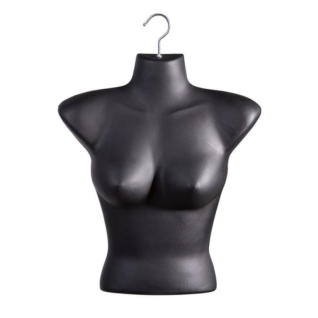 Ladies Upper Torso Forms - Injection Molded Styrene