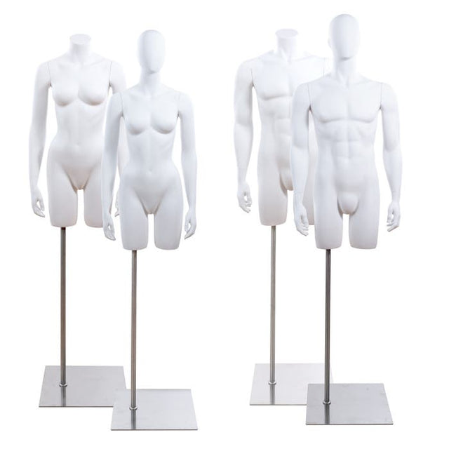 3/4 Torso Forms With Base