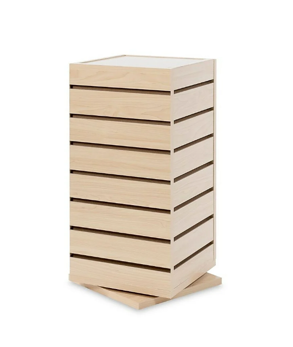 Revolving Slatwall Countertop Merchandizer