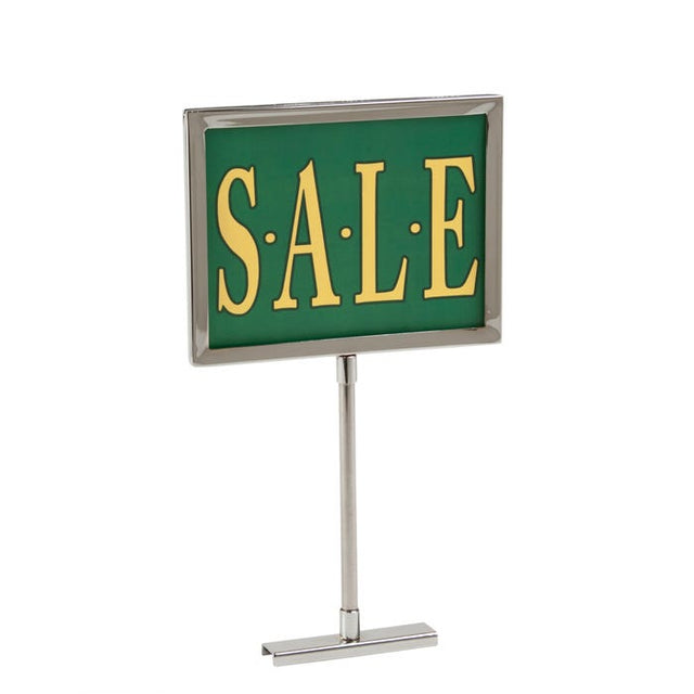 Metal Sign Holder With Mitered Corners With 1/4" X 3/8" Fitting