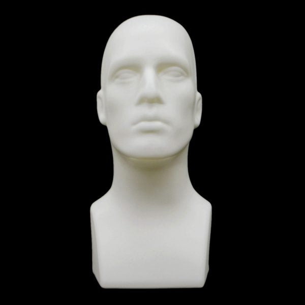 Tête masculine blanche