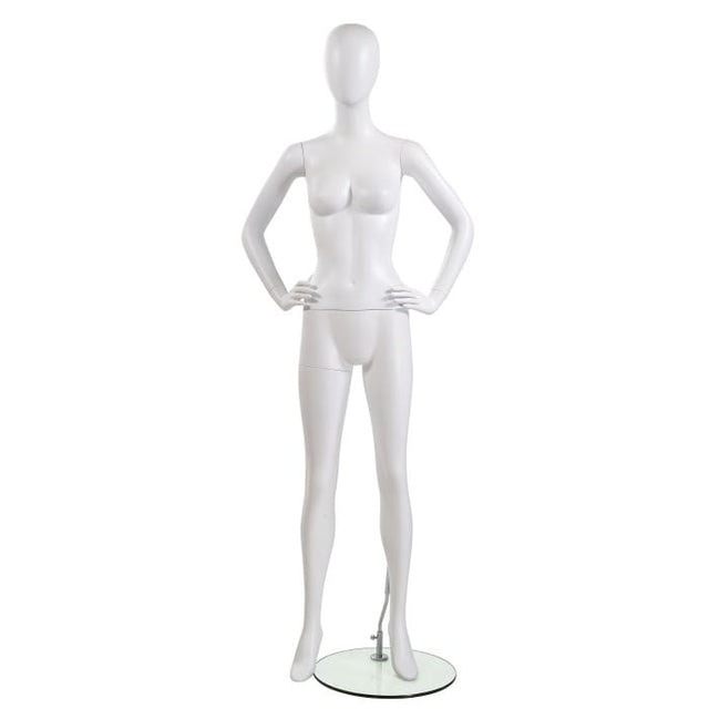 Niki Collection - Female Mannequin - Oval HEAD, Hands on Hips