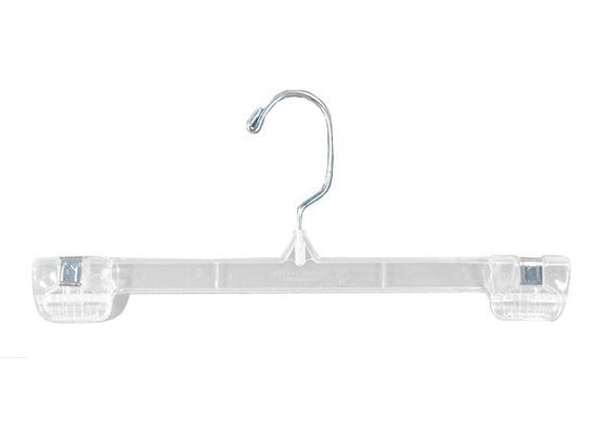 Pant Hangers With Push Clips and Wire Hook