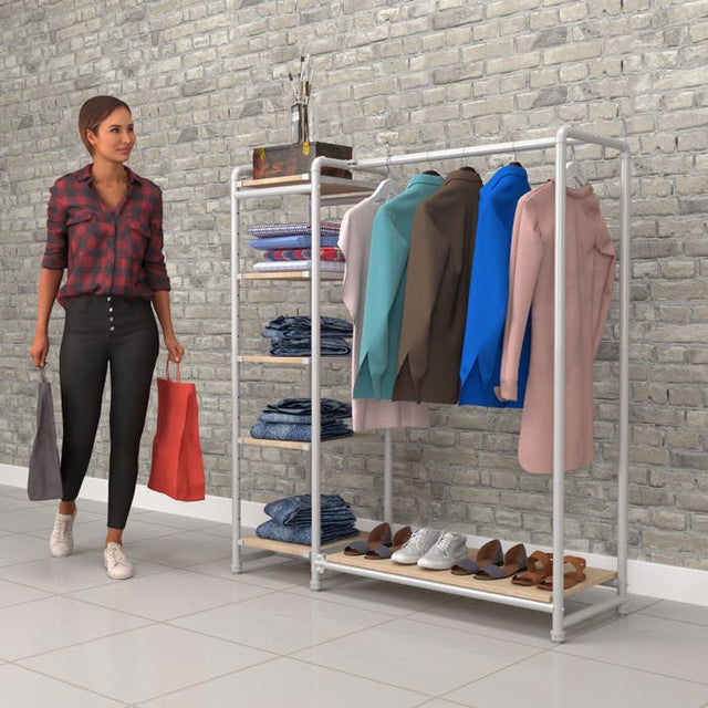 Pipeline Etagere Hang-Fold Retail Display Fixture