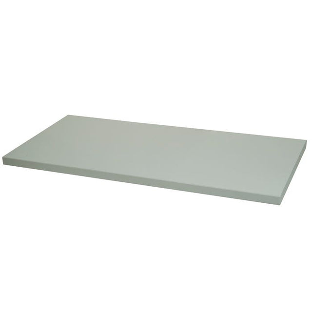 Wooden Shelf With White Melamine Finish