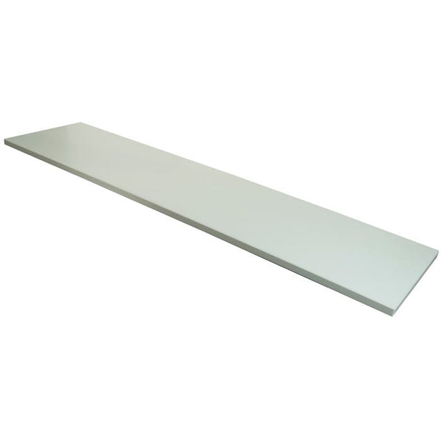 Wooden Shelf With White Melamine Finish