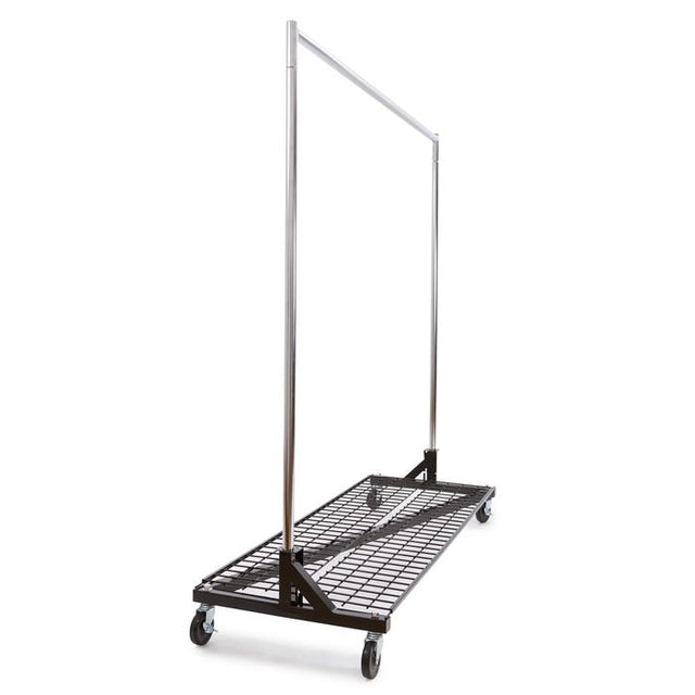 Foldable Wire Shelf for Industrial Z-racks With Bolted Base