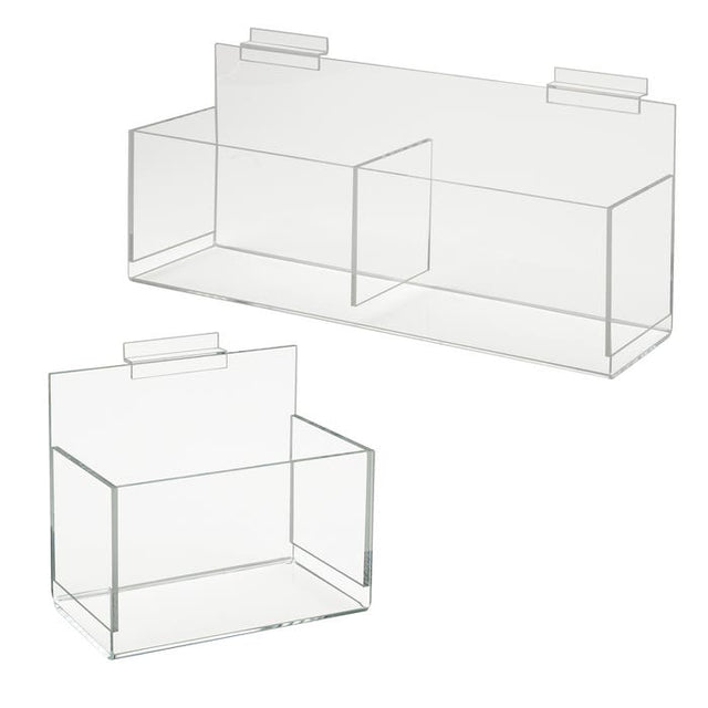Acrylic Hosiery Bins for Slatwall