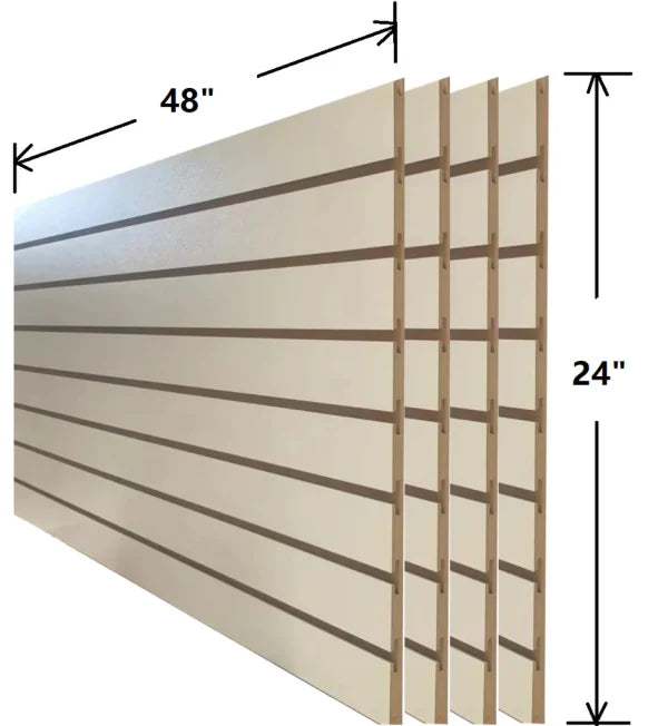 Slatwall Panel 2" H x 4" L