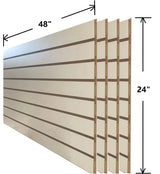 Slatwall Panel 2" H x 4" L