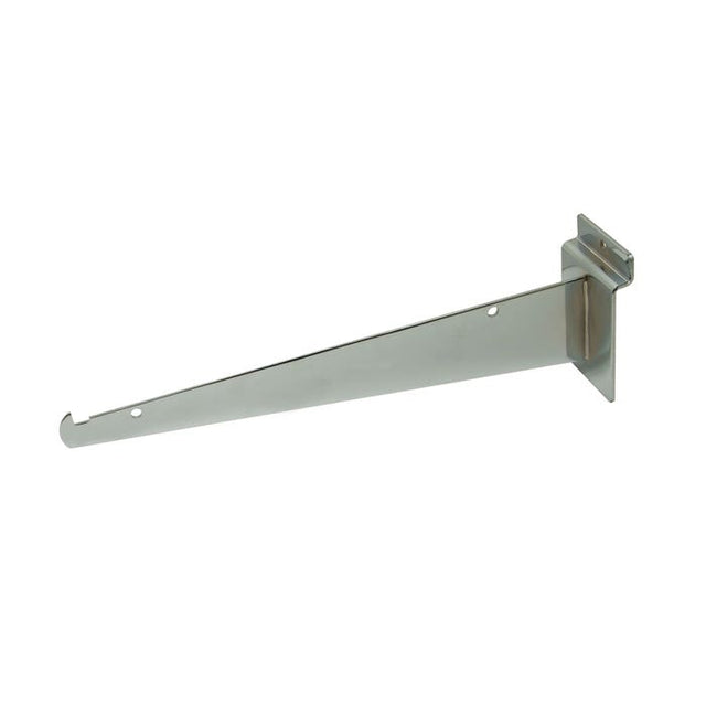Shelf Brackets for Slatwall - Chrome