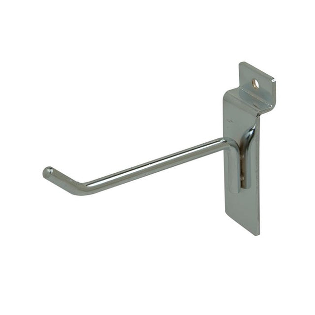 Slatwall Hook - Chrome