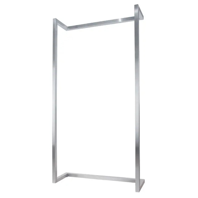 Alta 96" H X 50"W X 16" D Satin Chrome Wall Module