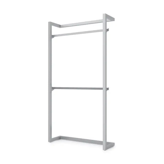 Alta Wall Unit With Two Hangrails Retail Display Kit 2