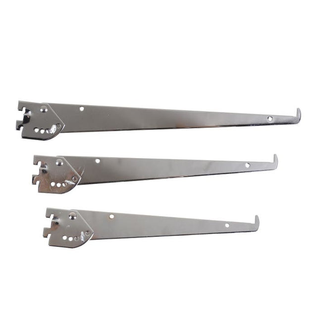 Tap-in Adjustable Angle Shelf Bracket for the President Line - Chrome