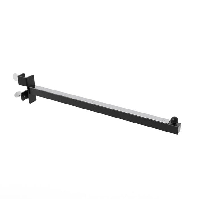 16" Twist-on Square Tubing Straight Arms for Square Tubing Garment Racks