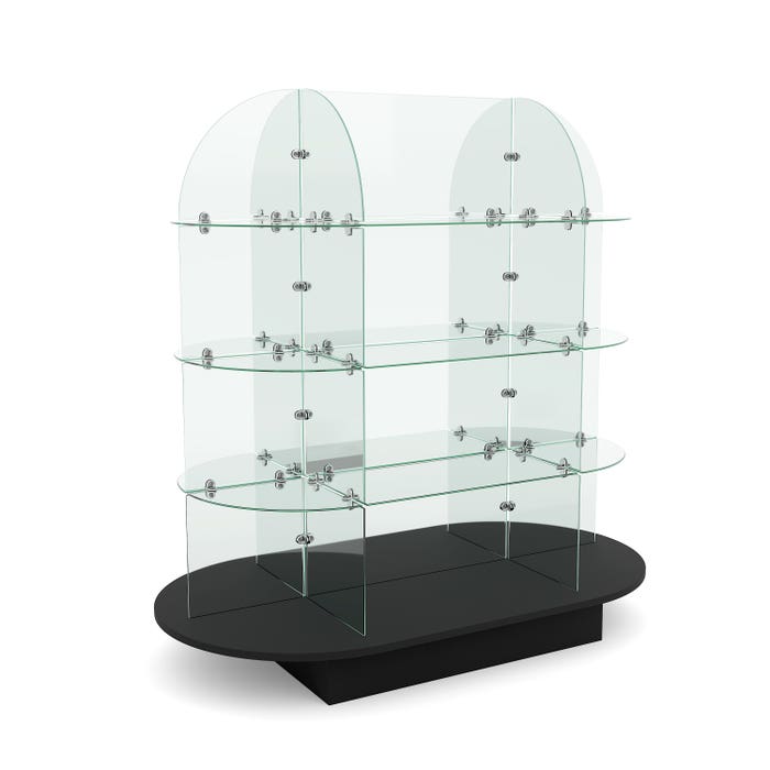 Glass Display Merchandiser