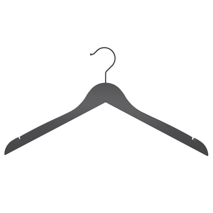 17" Long Flat Wooden Blouse & Dress Hangers