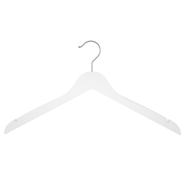 17" Long Flat Wooden Blouse & Dress Hangers