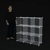 Grilles de rangement recouvertes d'époxy