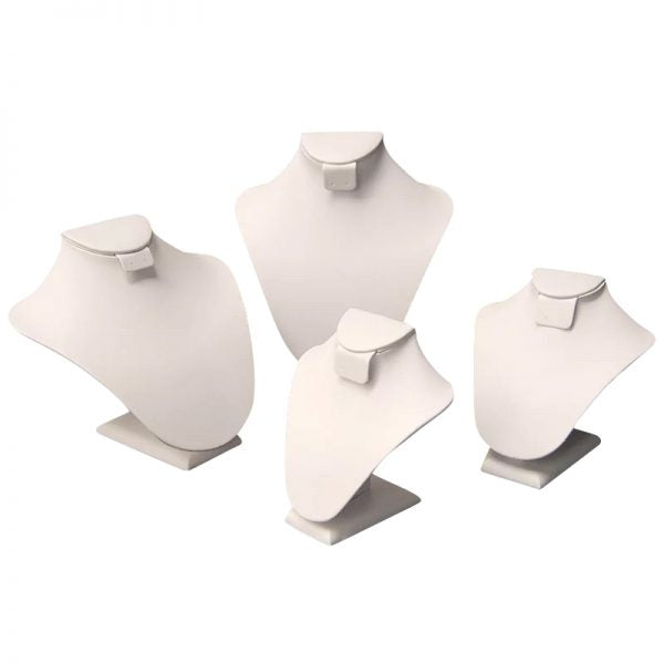 Ensemble de 4 formes de cou – Blanc
