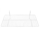24"L X 12"D 1/4" Wire Flat Shelf for Grid or Slatwall