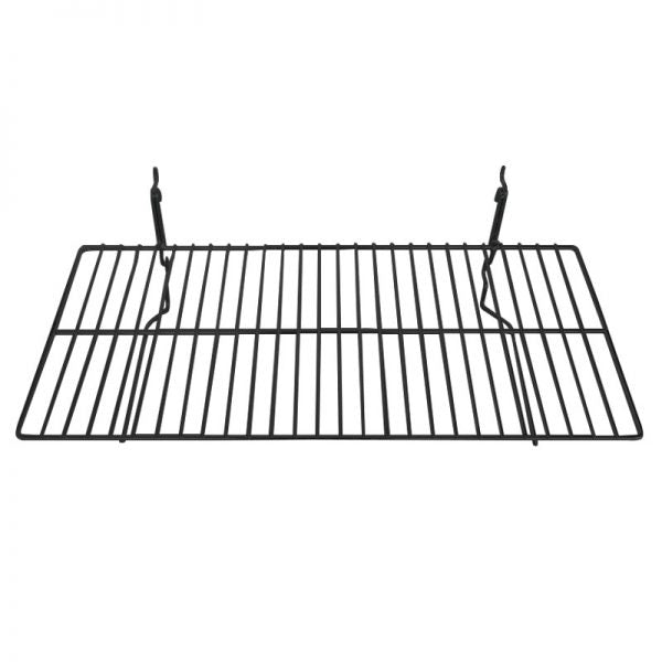 24"L X 12"D 1/4" Wire Flat Shelf for Grid or Slatwall
