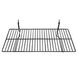 24"L X 12"D 1/4" Wire Flat Shelf for Grid or Slatwall
