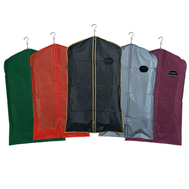 Zippered Garment Covers - 54" Long - 3-GAUGE Vinyl With Taffeta Finish