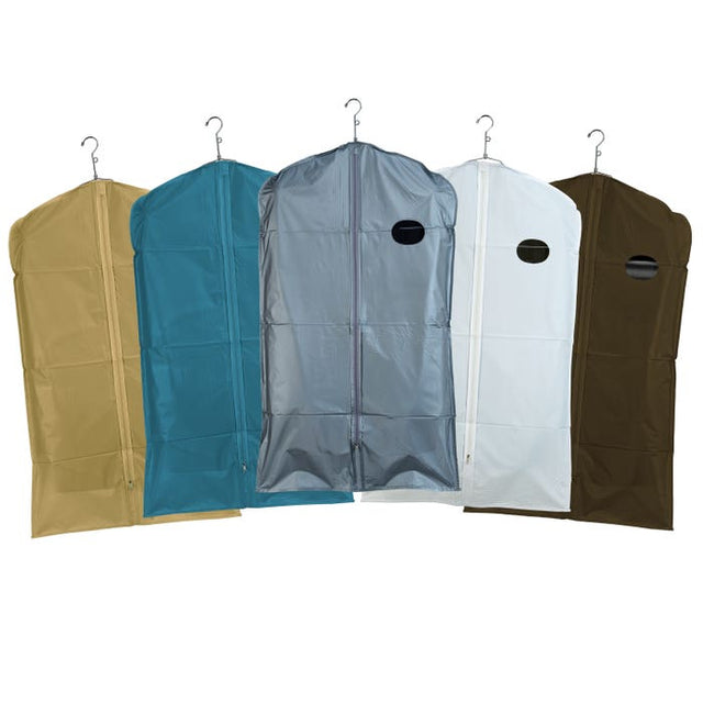 Zippered Garment Covers - 40" Long - 3-GAUGE Vinyl With Taffeta Finish